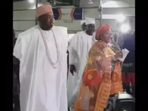 Video: See Oba Elegushi Dancing With His Pretty Royal Mother At His Brother, Oyekan